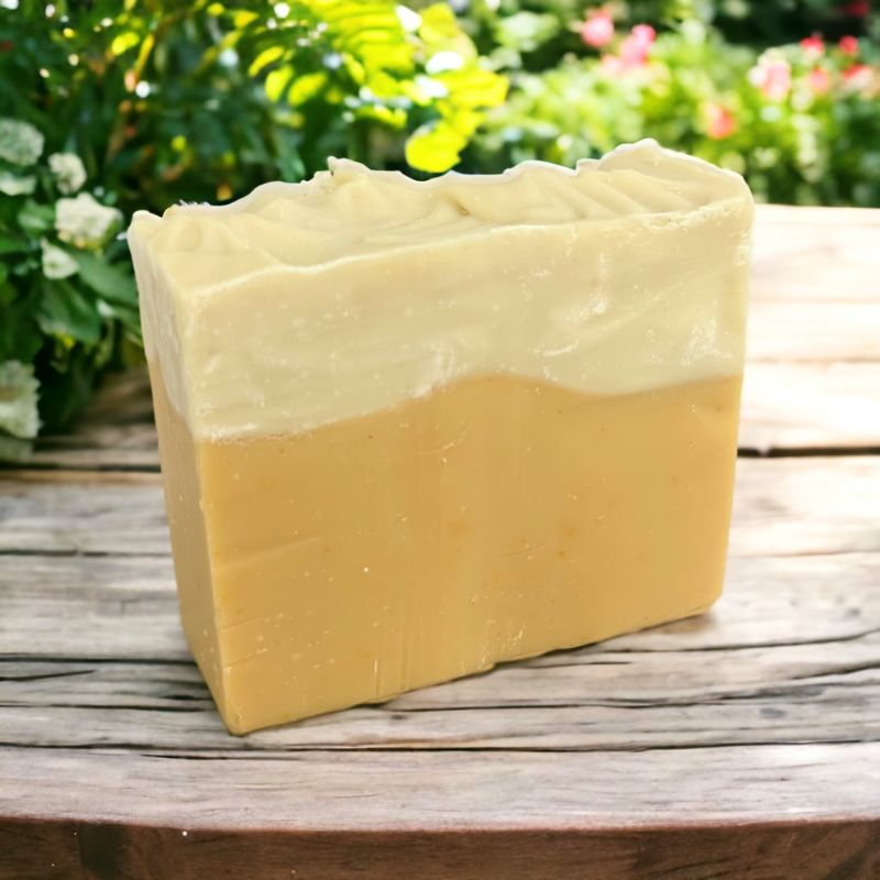Collombatti Naturals honey and goats milk soap with beer