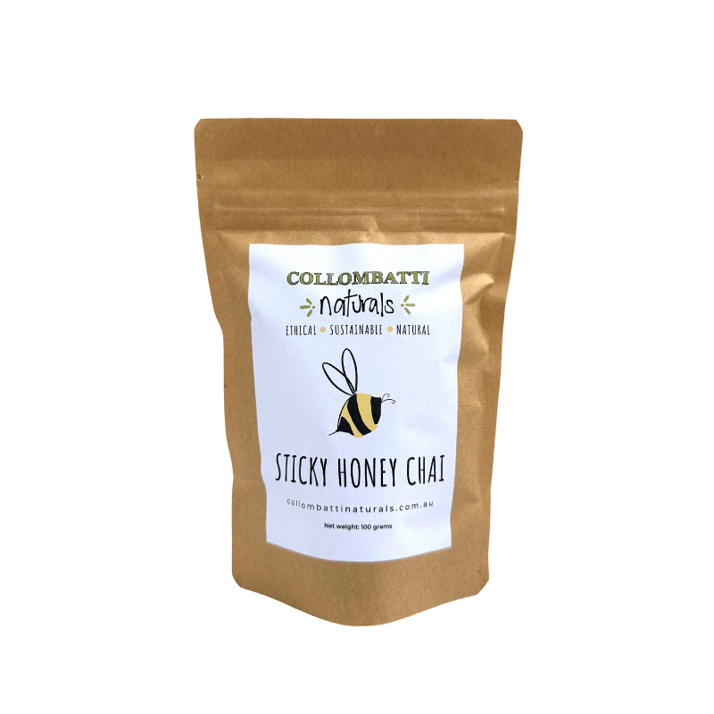 Collombatti Naturals sticky honey chai tea
