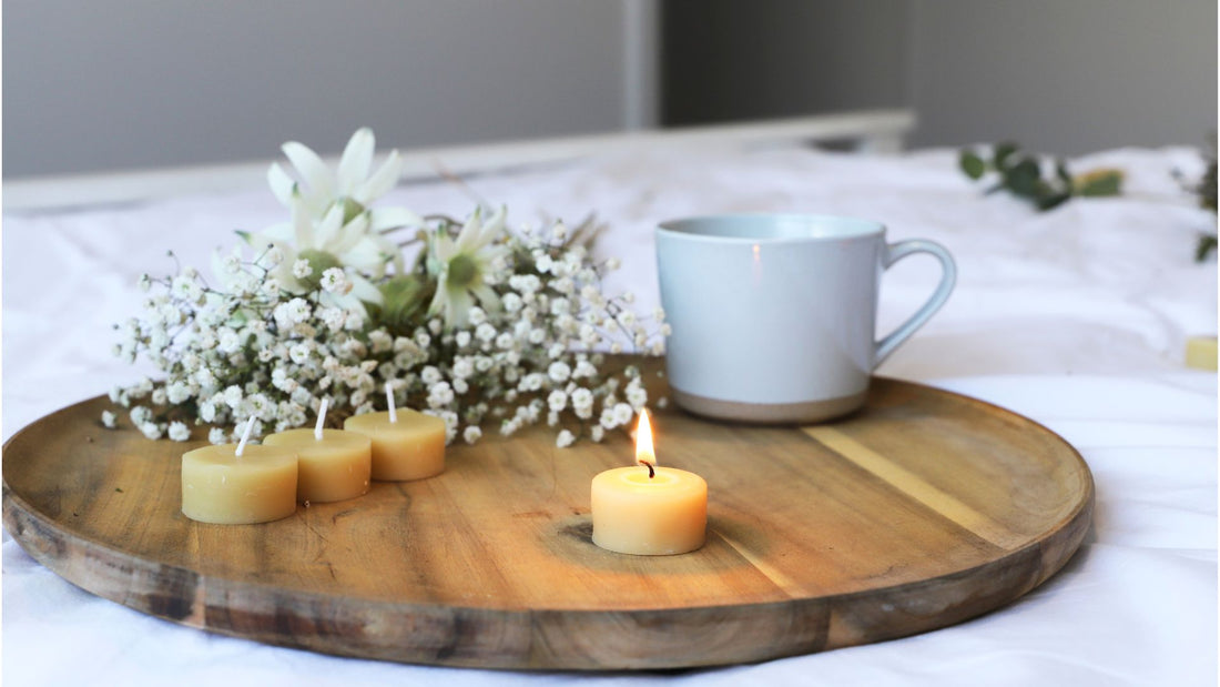 Collombatti Naturals why beeswax candles are better