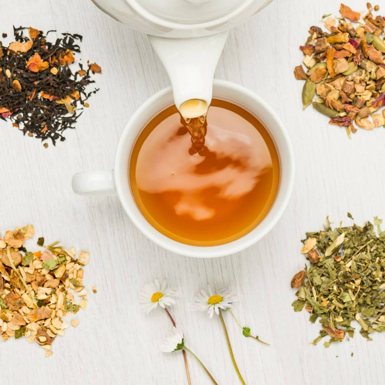 Collombatti Naturals tea and chai collection