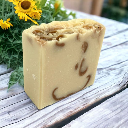 Collombatti Naturals honey and goats milk soap 