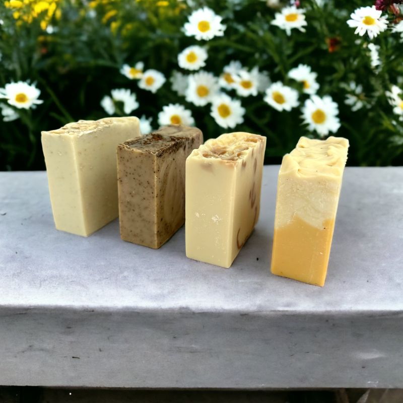 Collombatti Naturals honey and goats milk soap collection