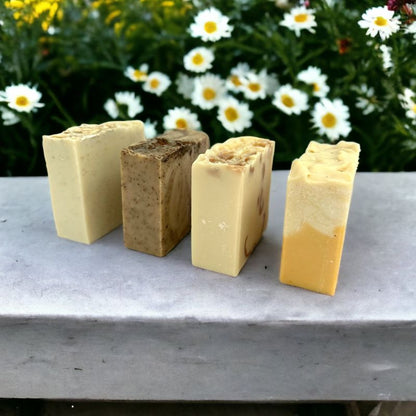 Collombatti Naturals honey and goats milk soap collection