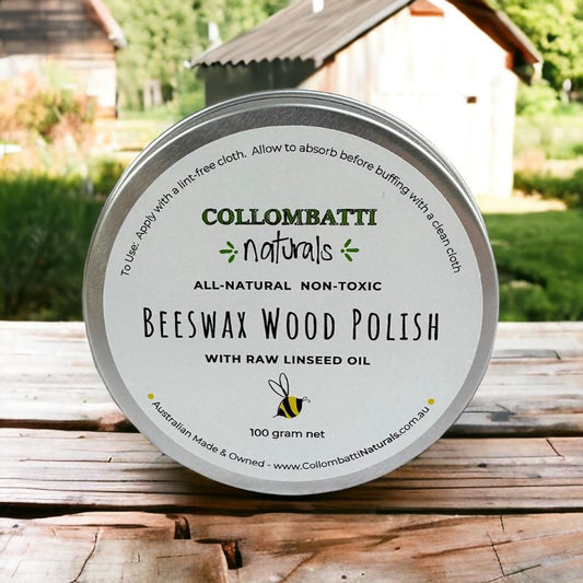 Collombatti Naturals beeswax wood polish