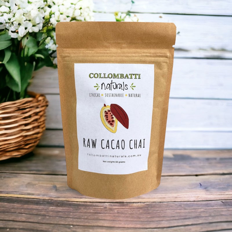 Collombatti Naturals Cacao Chai loose leaf tea