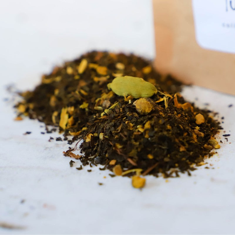 Collombatti Naturals Turmeric chai loose leaf tea