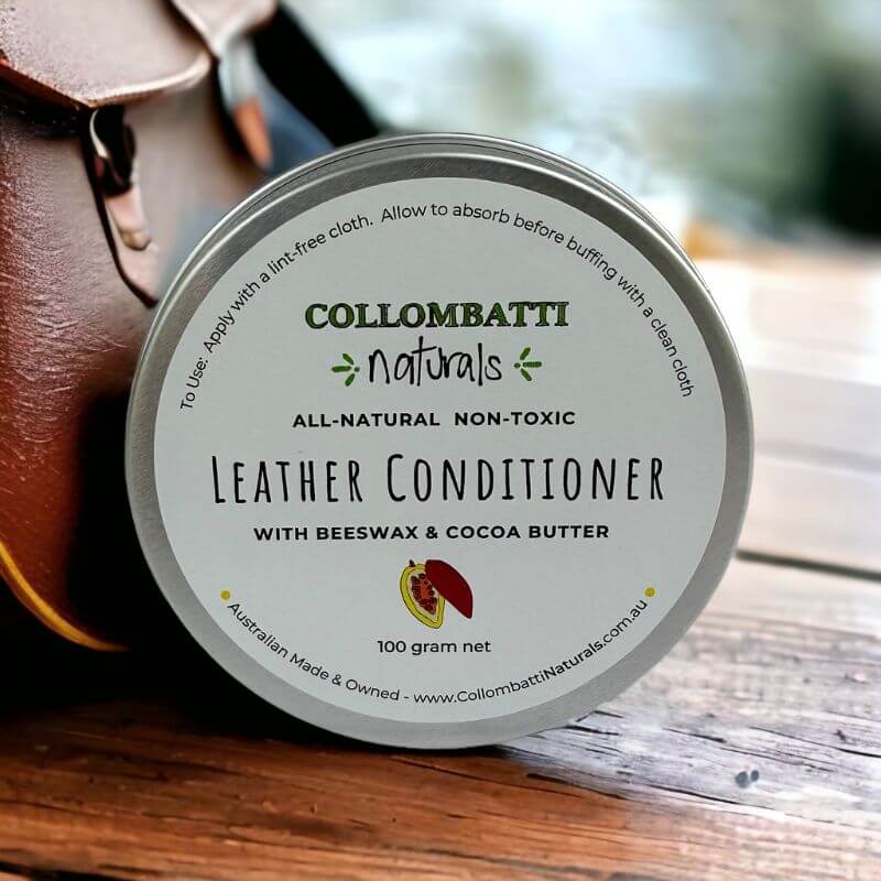 Collombatti Naturals beeswax leather conditioner