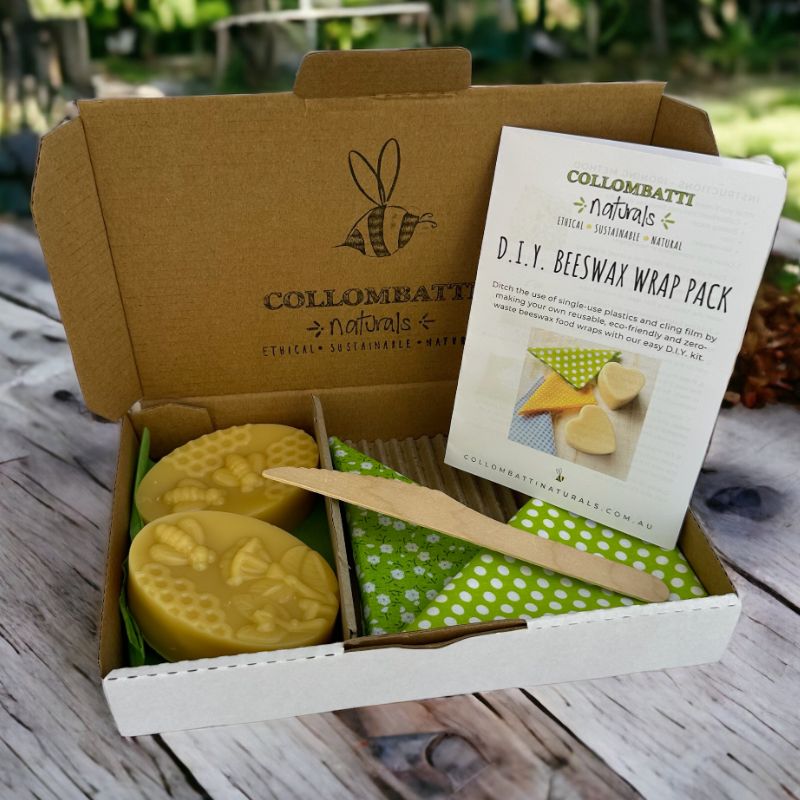Collombatti Naturals Beeswax Wrap pack