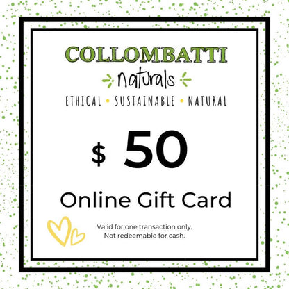 Collombatti Naturals $50 gift voucher