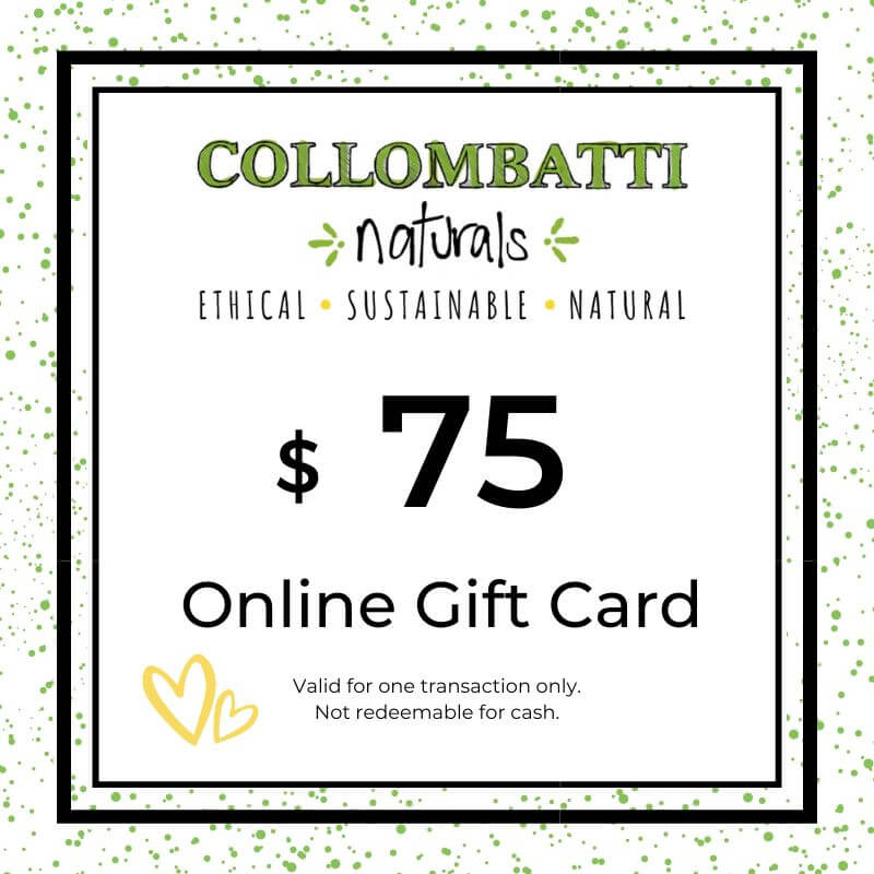 Collombatti Naturals $75 gift voucher