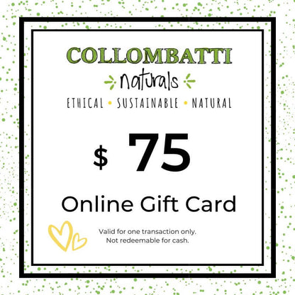 Collombatti Naturals $75 gift voucher