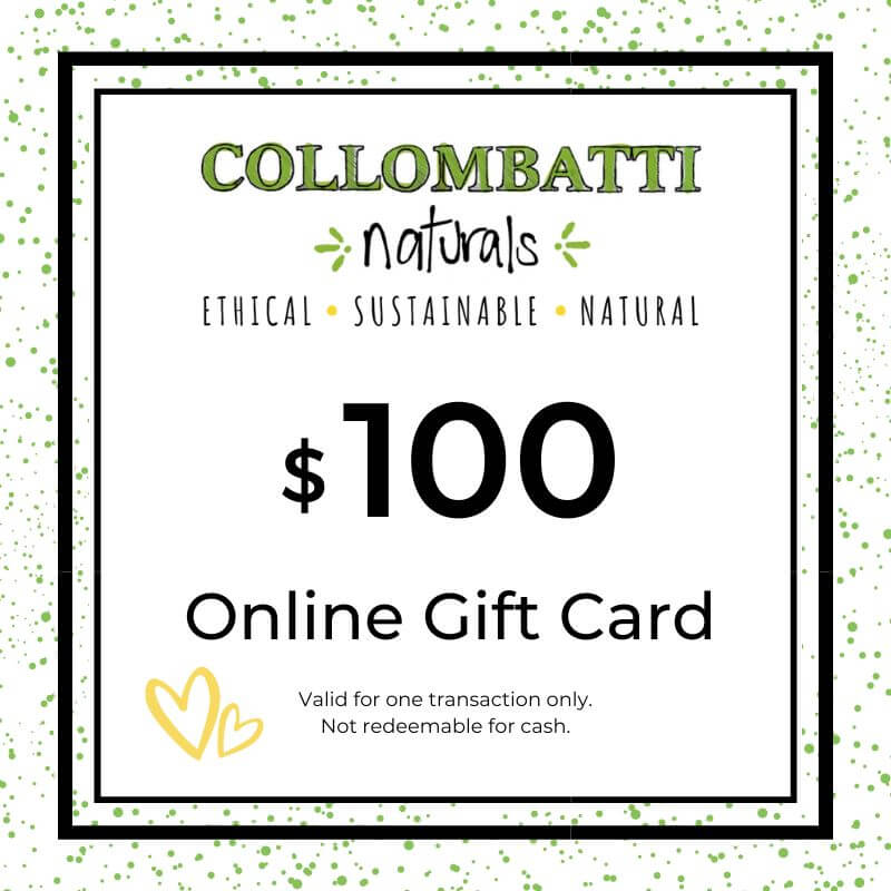 Collombatti Naturals $100 gift voucher